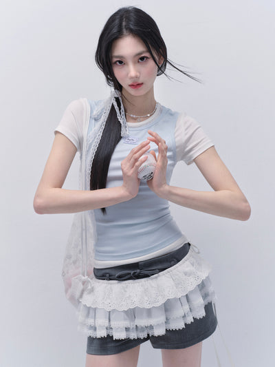 Simple Short Sleeve T-shirt FRA0332