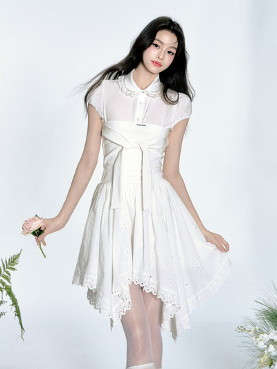 Tube Top Irregular Dress FRA0367