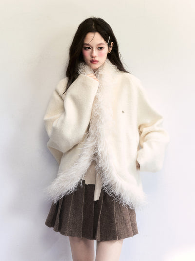 Retro Brown Mini Skirt FRA0497