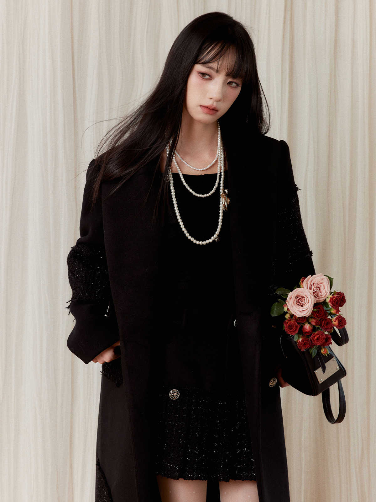 High-end Double-faced Long Wool Coat FRA0265