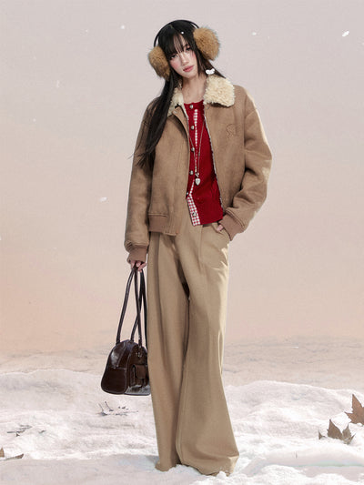 American Retro Suede Jacket FRA0482