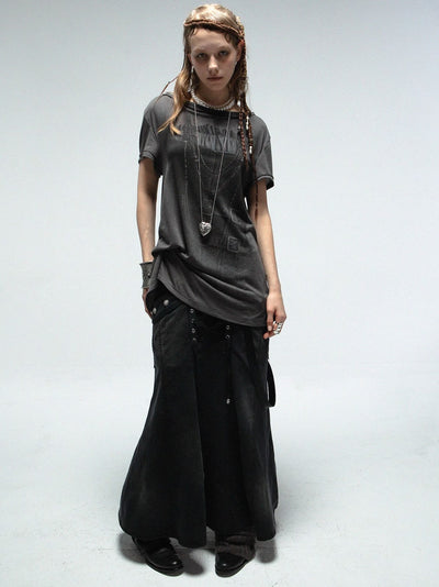Medium Length Punk T-shirt DOU0108