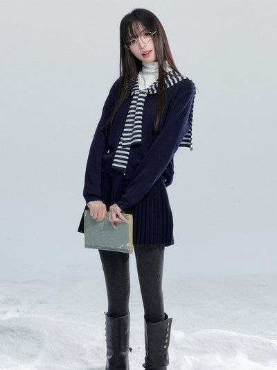 Striped Relaxed Sweater FRA0486