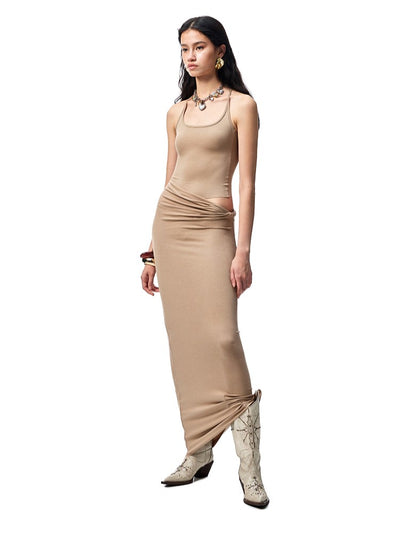 Round Neck Camisole/Tight Skirt JIN0014