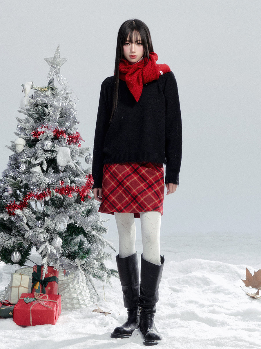 Lazy Style Frayed Edge Sweater FRA0488