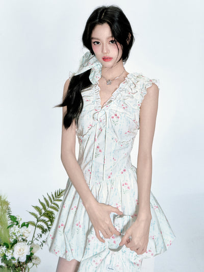Platycodon Floral Dress FRA0358