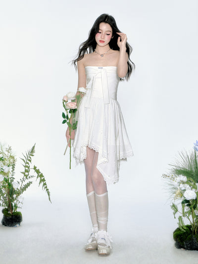 Tube Top Irregular Dress FRA0367