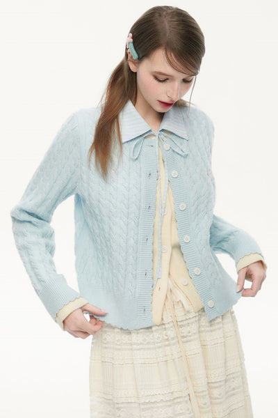 Fake Two-piece Shirt Collar Sweater SPE0076