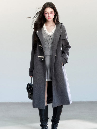 Preppy Style Duffle Coat FRA0459