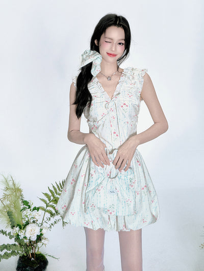 Floral Square Hair Accessories FRA0368