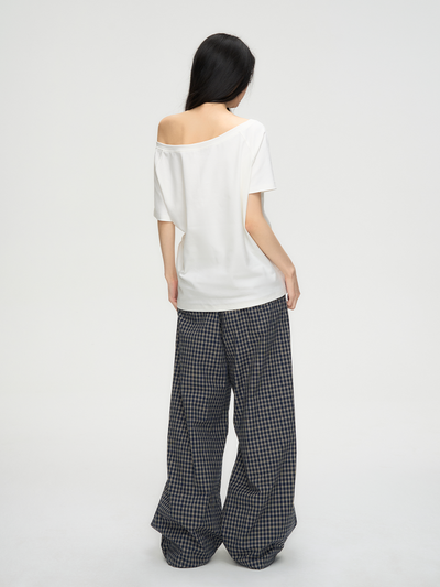 American Retro Plaid Pants PUN0066