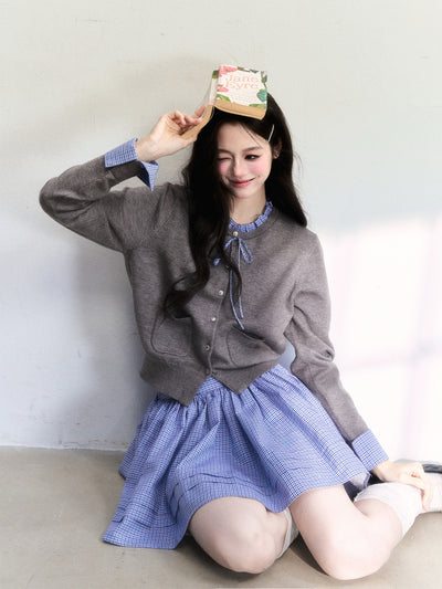 Ballet Style Bow Cardigan/Tutu Skirt FRA0496