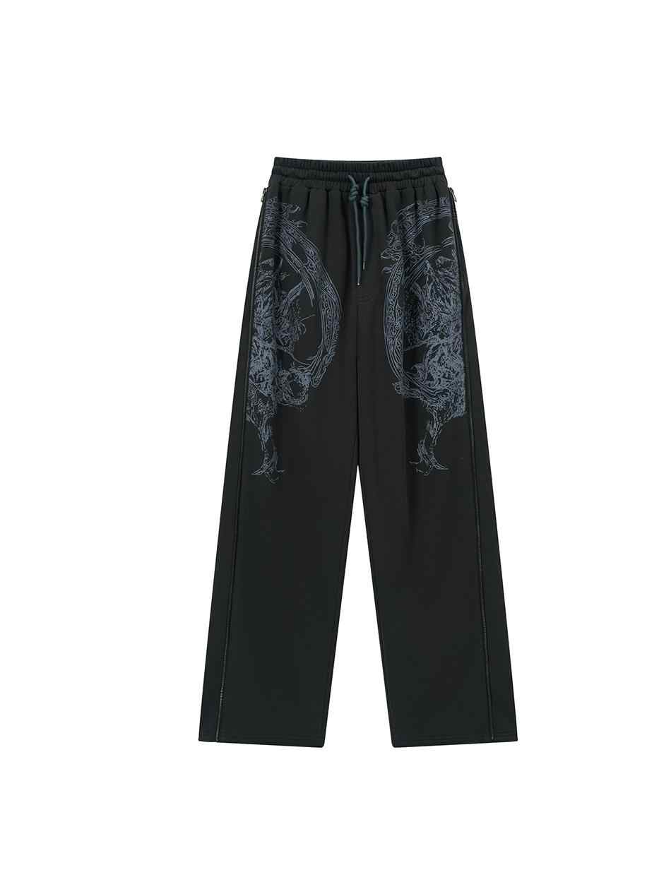 Wheel Double Zip Sweatpants ELY0023