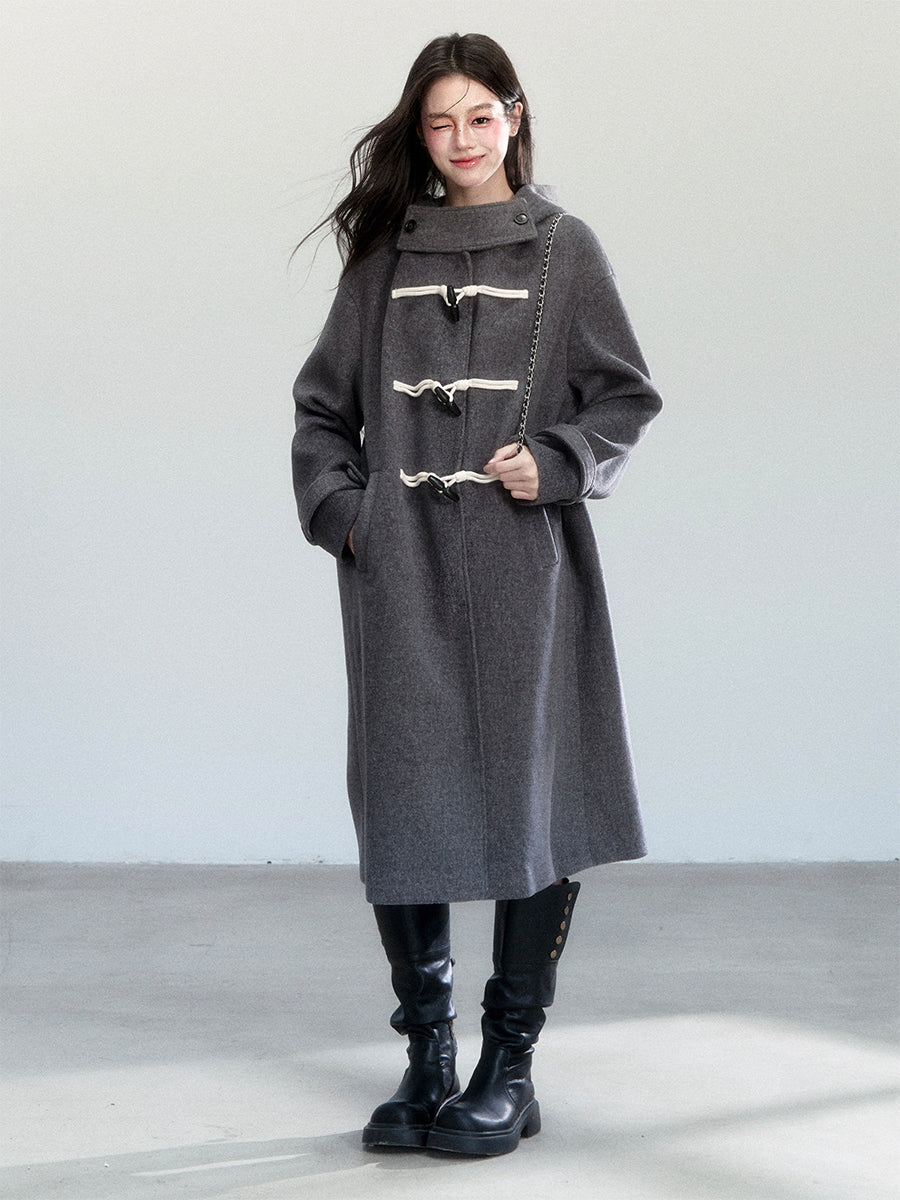 Preppy Style Duffle Coat FRA0459