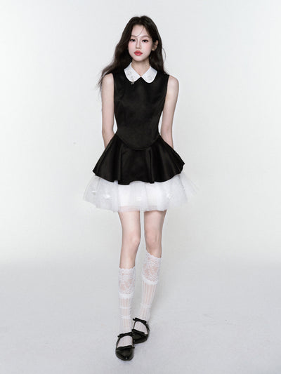 Tulle Ballet Sleeveless Dress FRA0385
