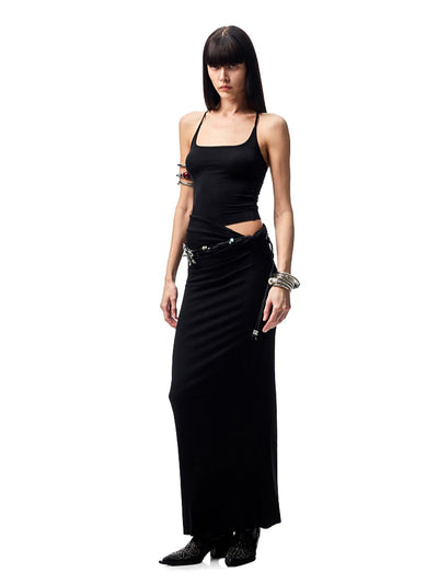 Round Neck Camisole/Tight Skirt JIN0014