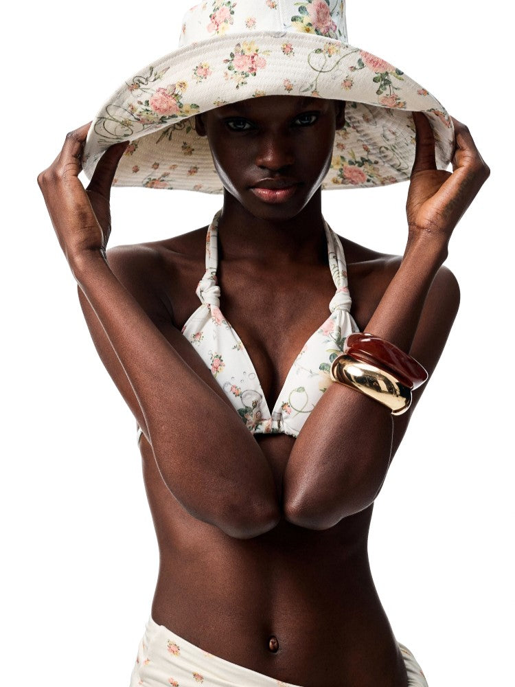 Floral Full Print Bikini JIN0010