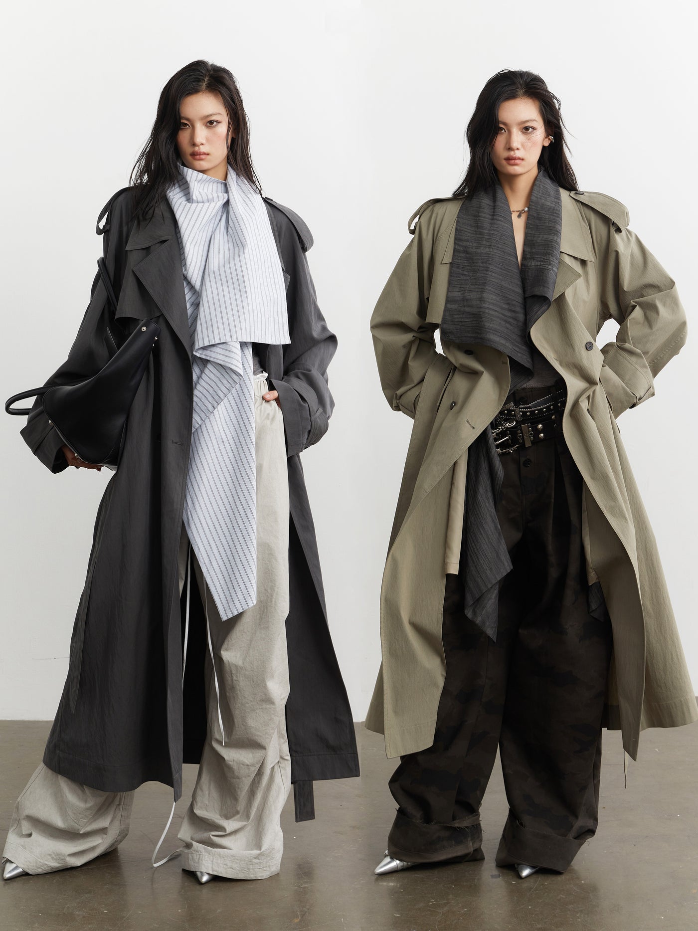 Urban Nomadic Style Long Jacket JNY0250