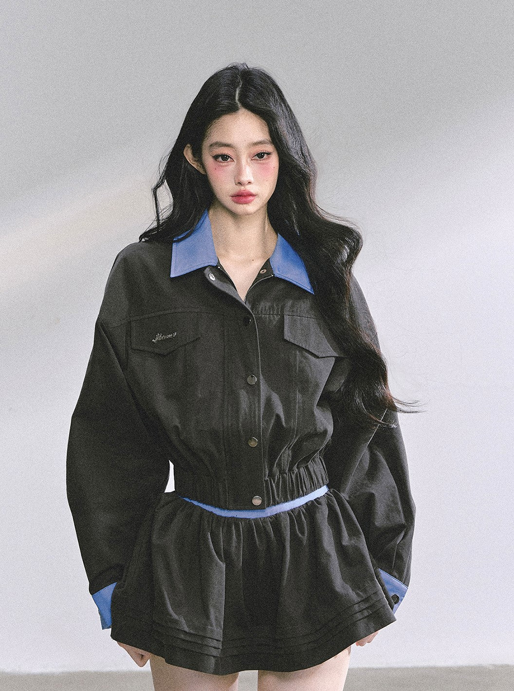 British Urban Workwear Jacket/Short Skirt DIA0571