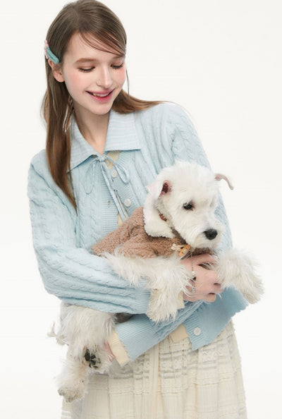 Fake Two-piece Shirt Collar Sweater SPE0076