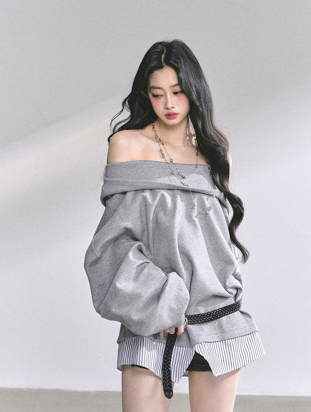 American Oversized Hooded Sweatshirt DIA0549