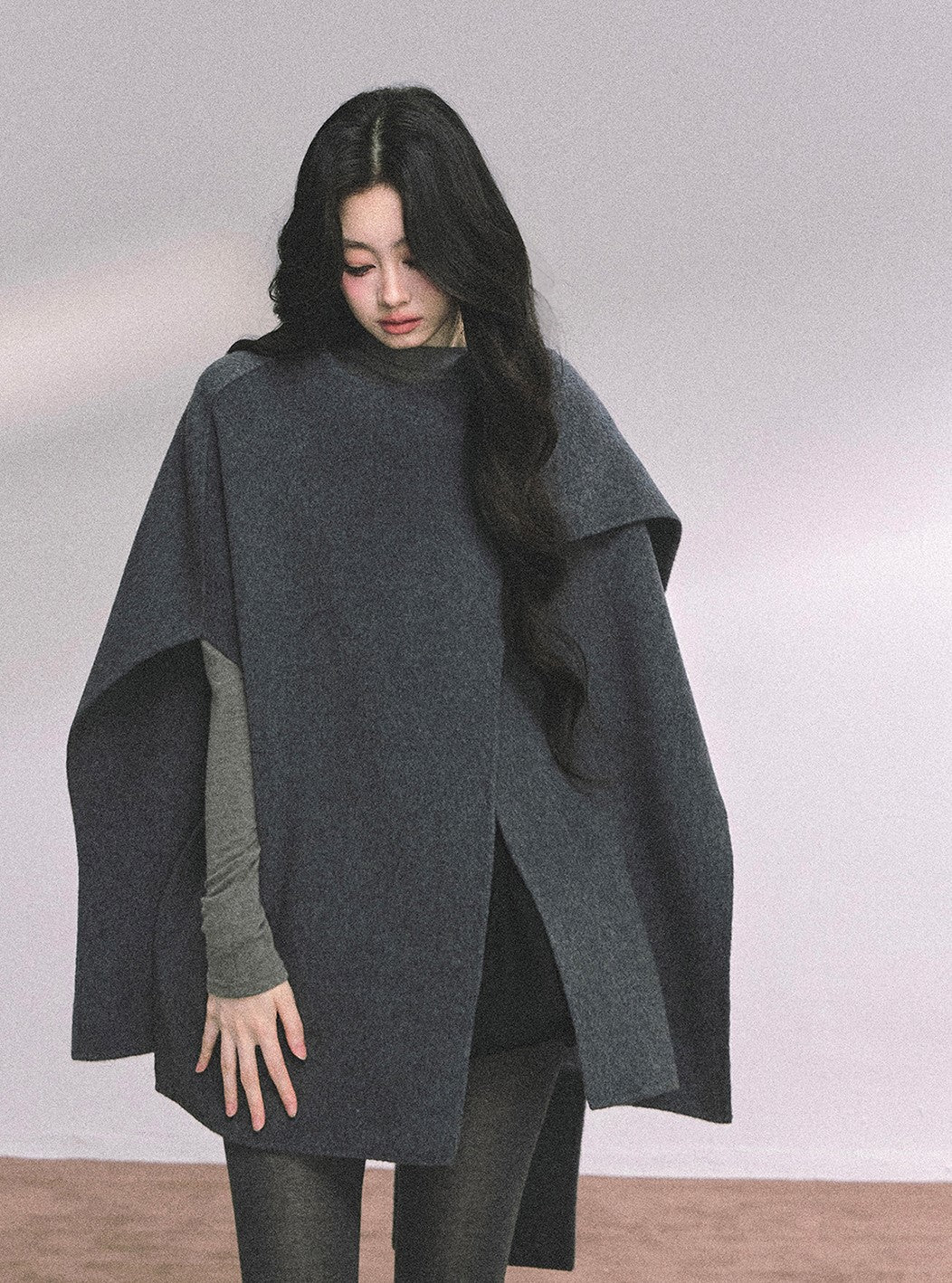 High-end French Luxury Woolen Cloak DIA0636
