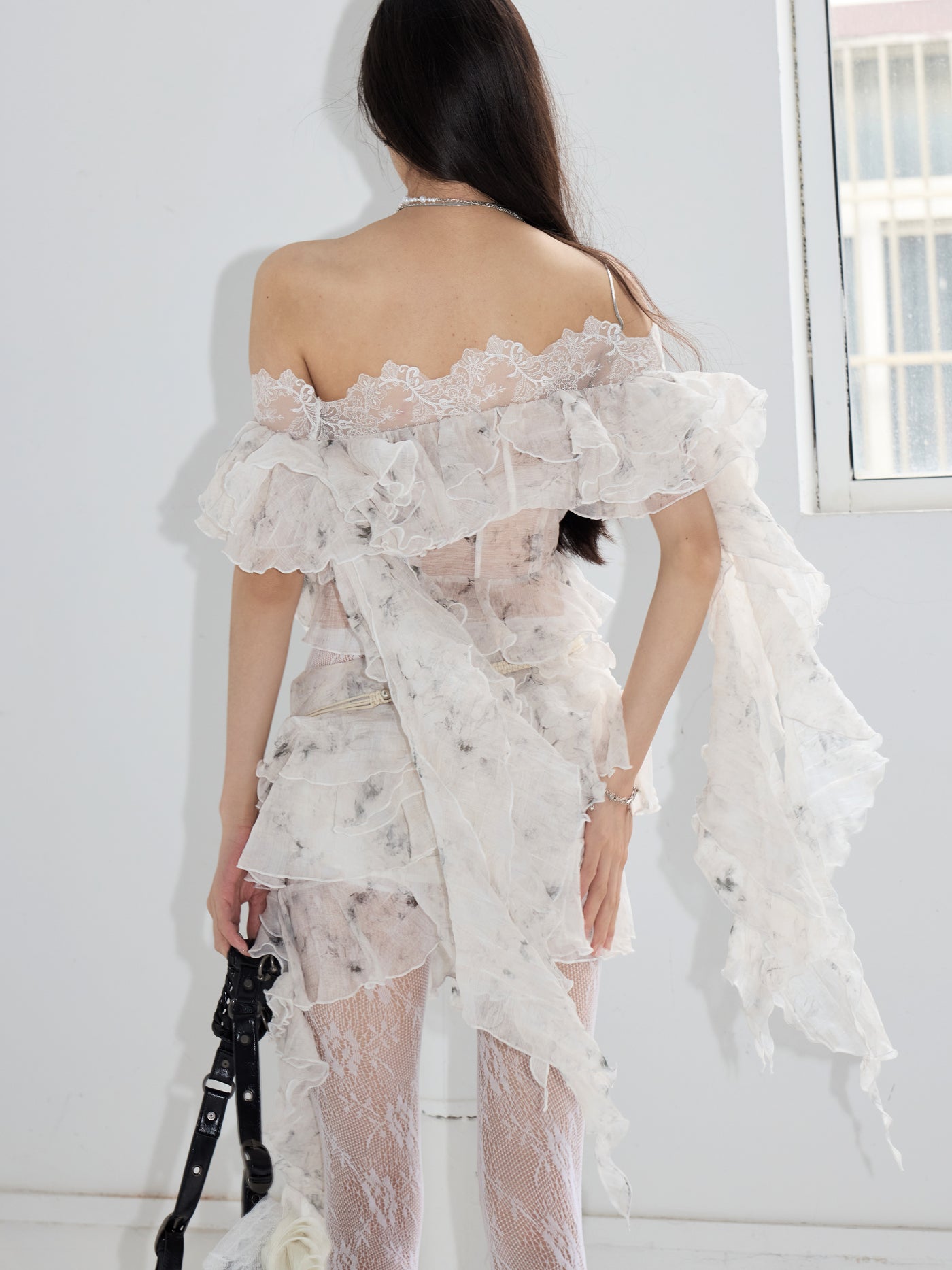 Fairy Ruffle Irregular Skirt JNY0228
