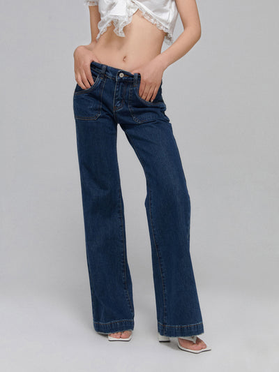 Modern Blue Flared Jeans APE0370