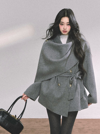 British Style Double-sided Woolen Jacket DIA0655