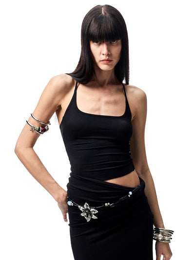 Round Neck Camisole/Tight Skirt JIN0014