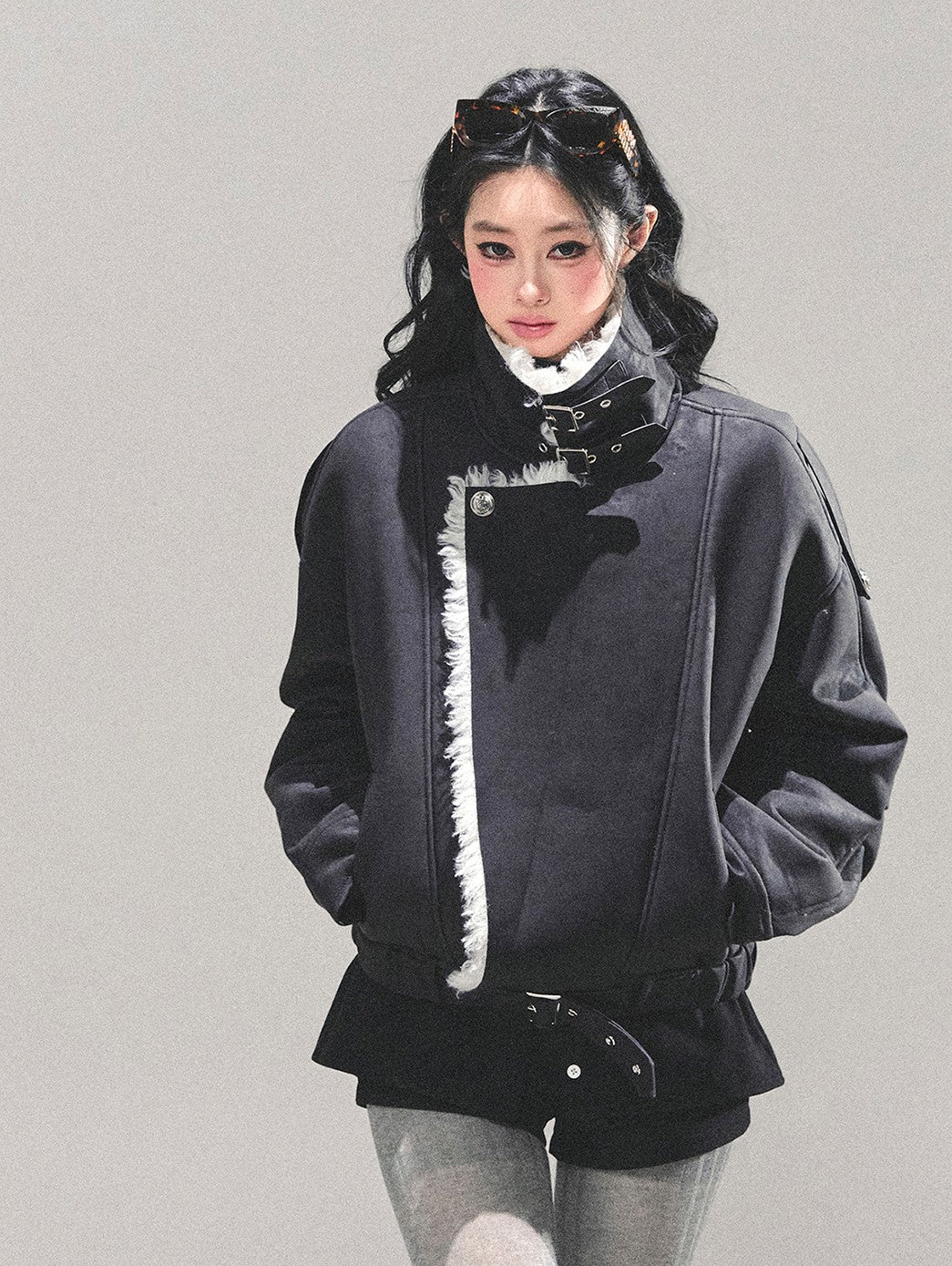 American-style Fur Cotton Jacket DIA0698