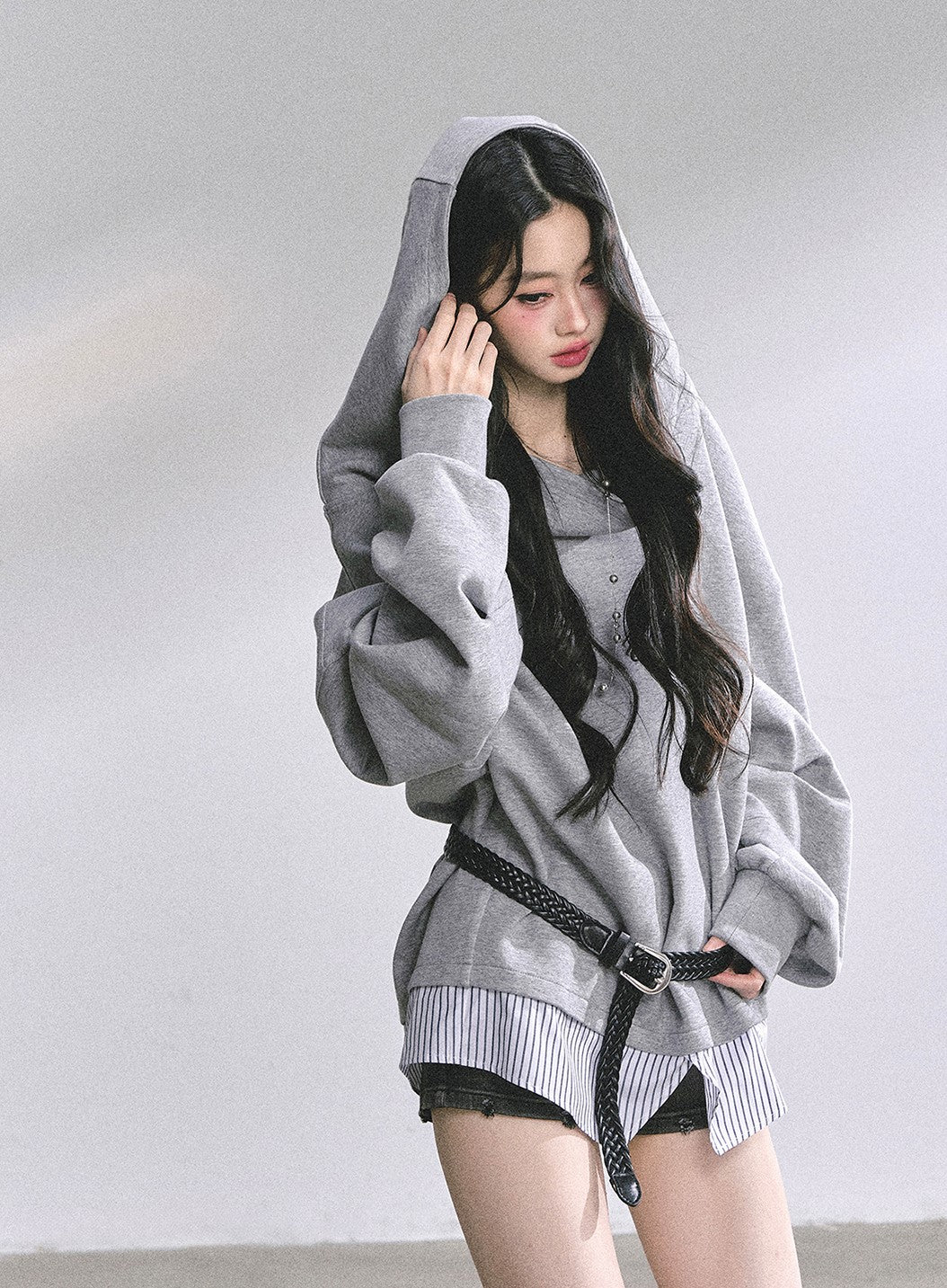 American Oversized Hooded Sweatshirt DIA0549