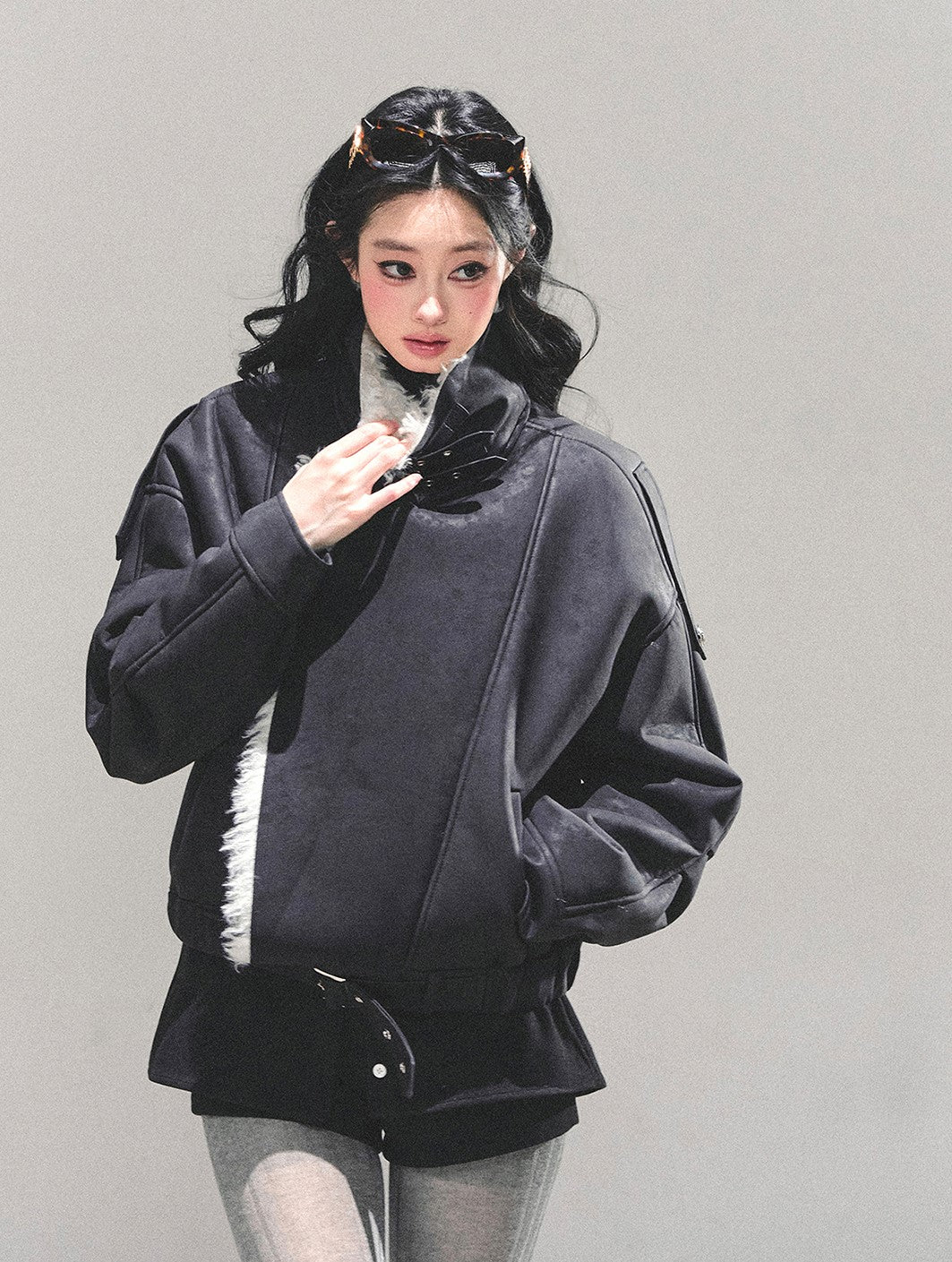 American-style Fur Cotton Jacket DIA0698