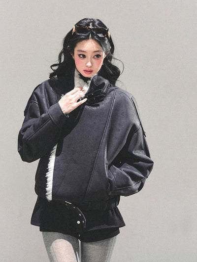 American-style Fur Cotton Jacket DIA0698