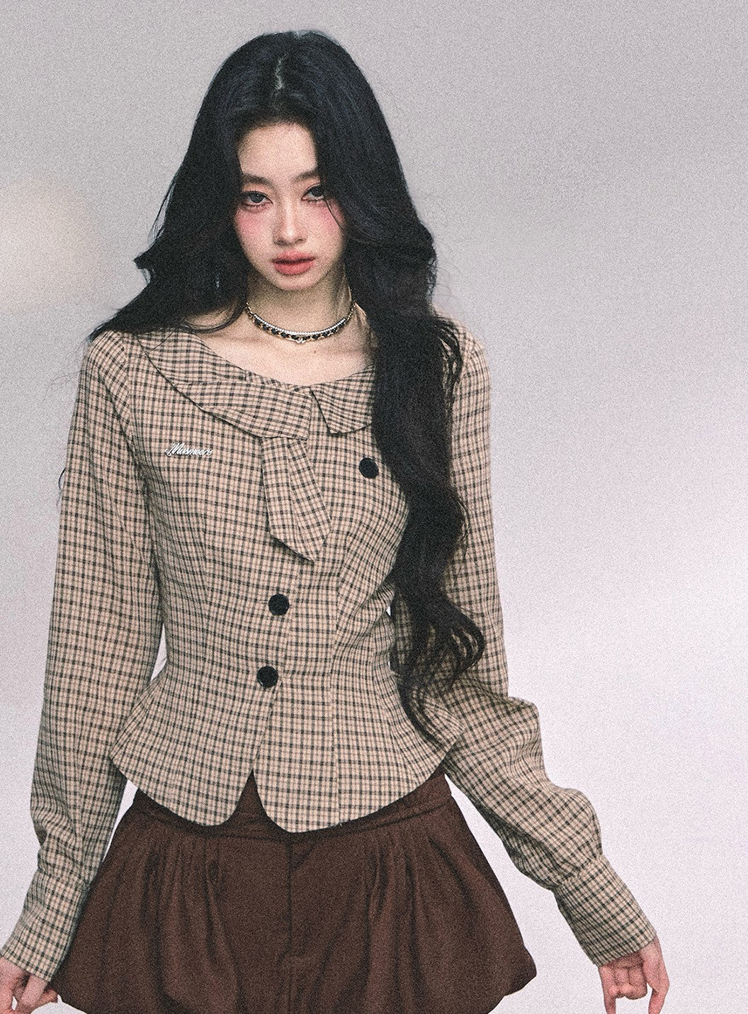 Plaid Long Sleeves Shirt DIA0639