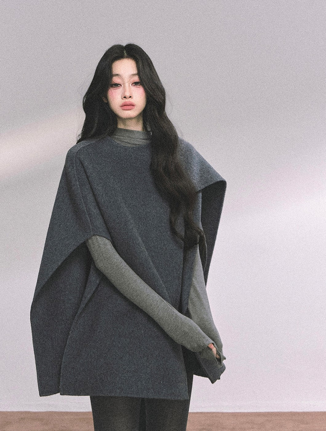 High-end French Luxury Woolen Cloak DIA0636