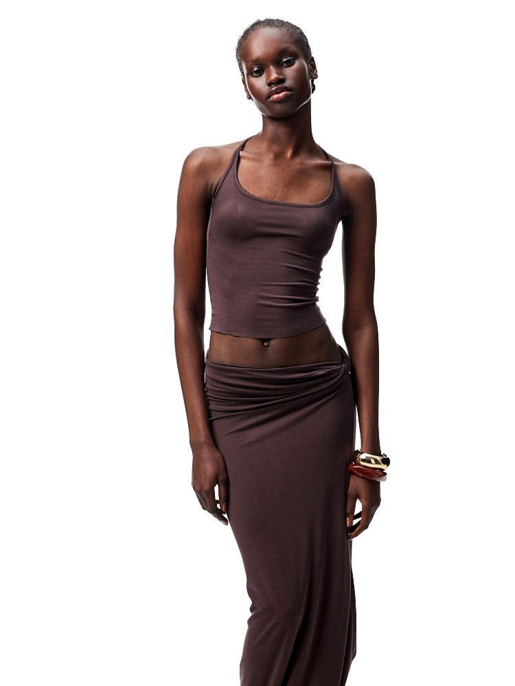 Round Neck Camisole/Tight Skirt JIN0014