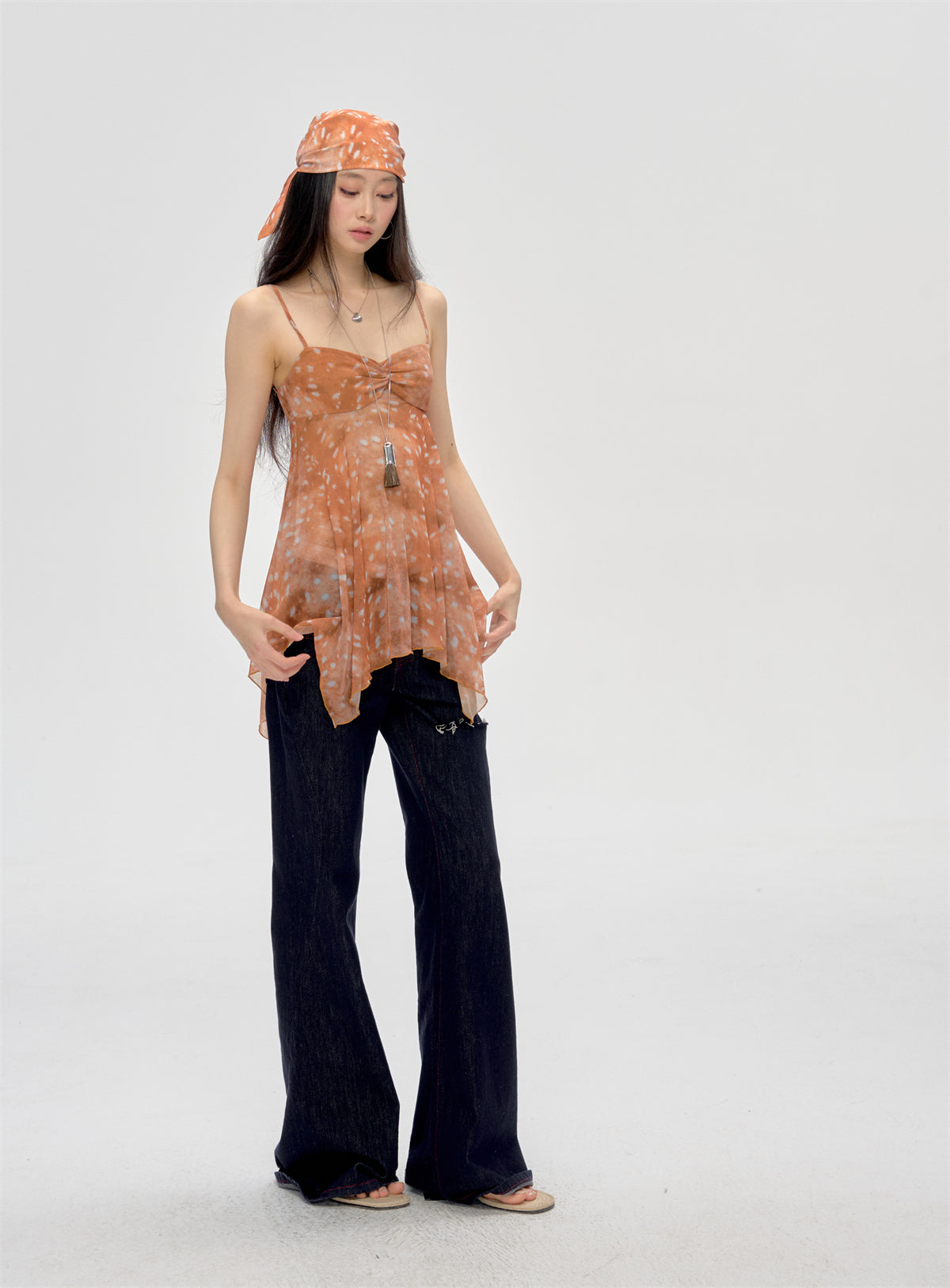 American Retro Mesh Camisole CUR0211