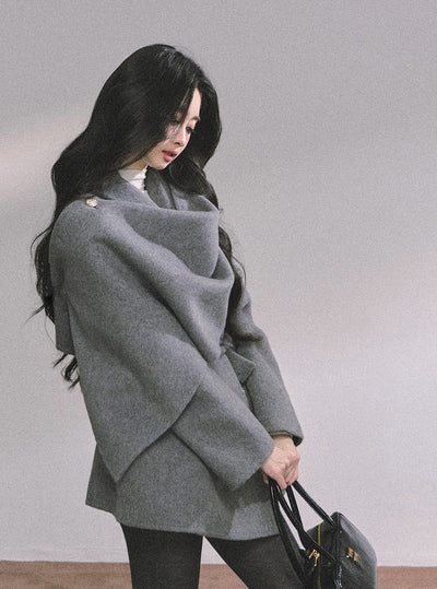 British Style Double-sided Woolen Jacket DIA0655