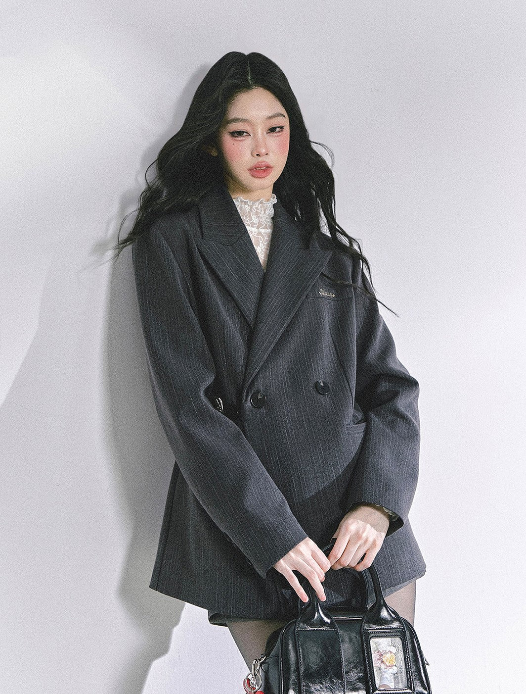French Hepburn Style Suit Jacket DIA0593