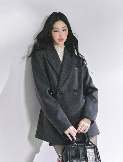 French Hepburn Style Suit Jacket DIA0593
