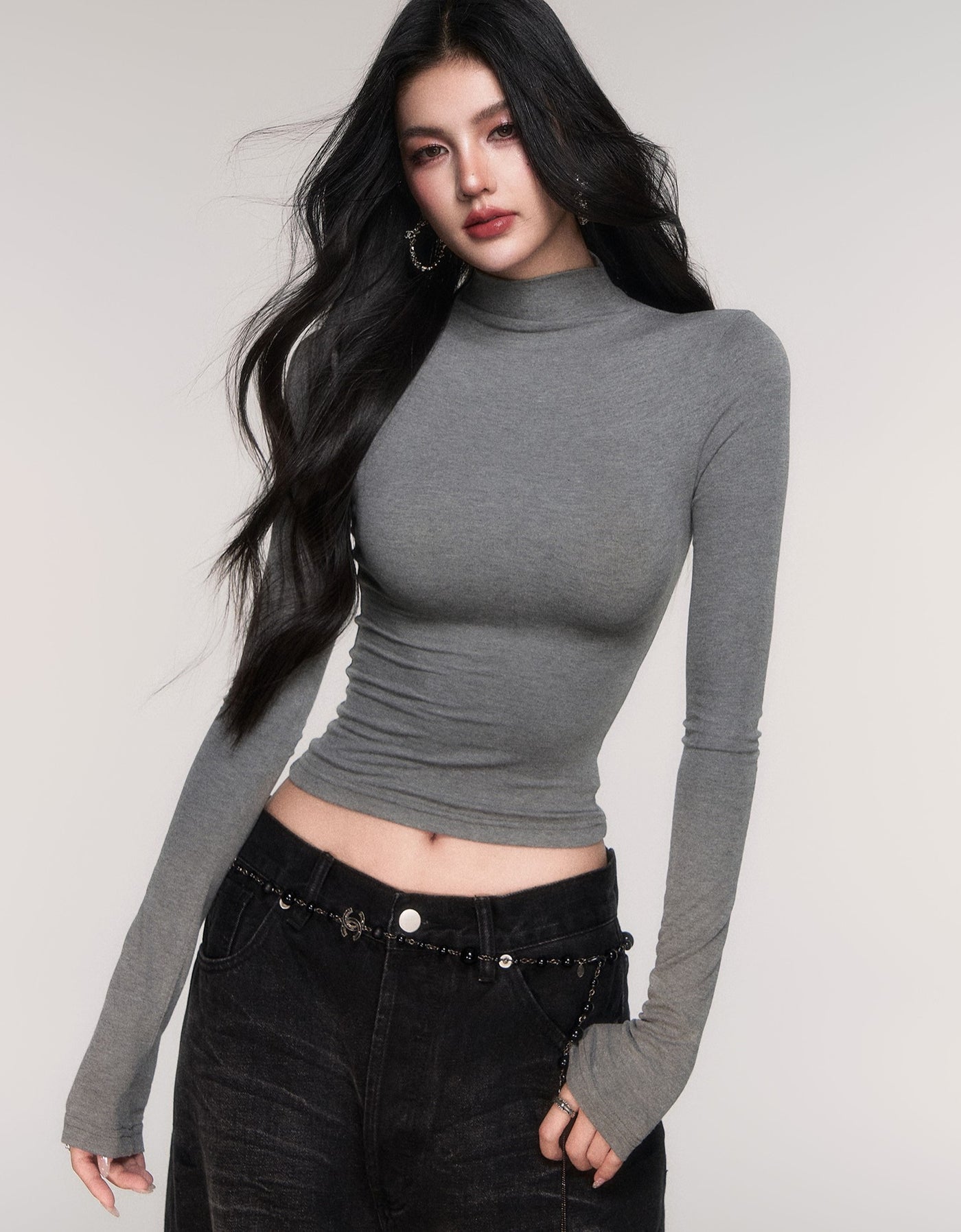 High Neck Base Layer Top LUL0203