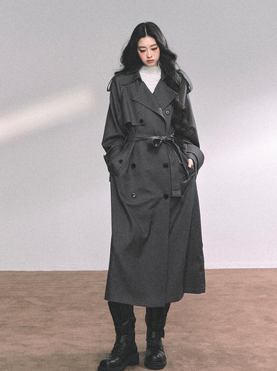 Hepburn Style Suit Mid-length Coat DIA0649