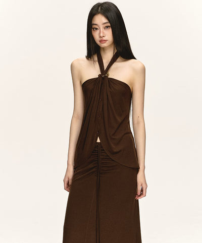 Halter Neck Top/Long Skirt ANA0038