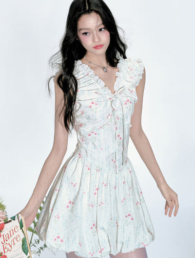 Platycodon Floral Dress FRA0358