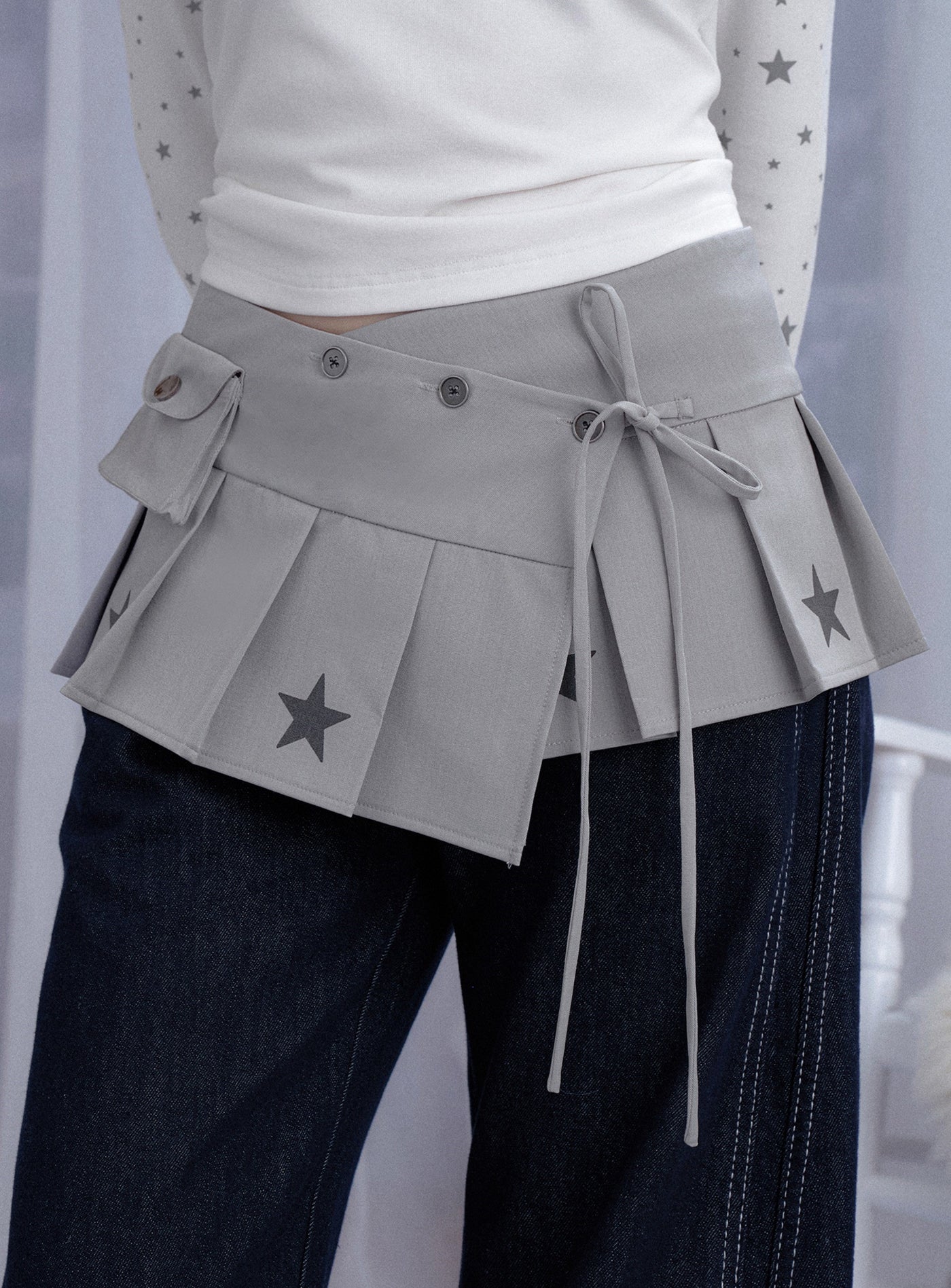 Layered Star Skirt SAG0293
