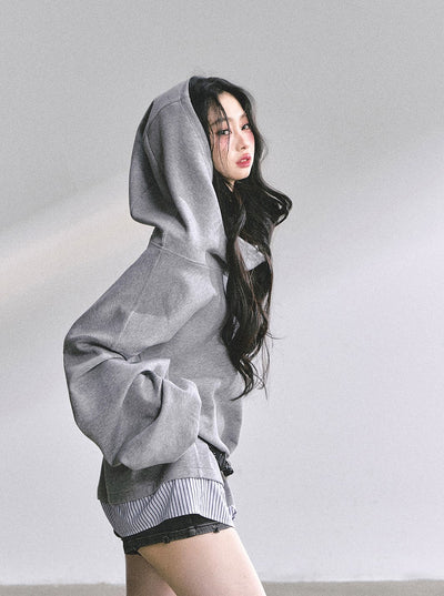 American Oversized Hooded Sweatshirt DIA0549