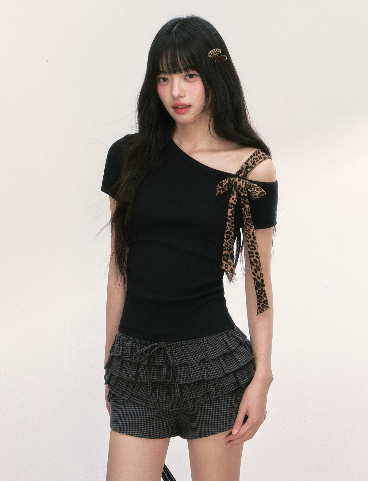 Bow Pleated Cake Shorts WEE0008