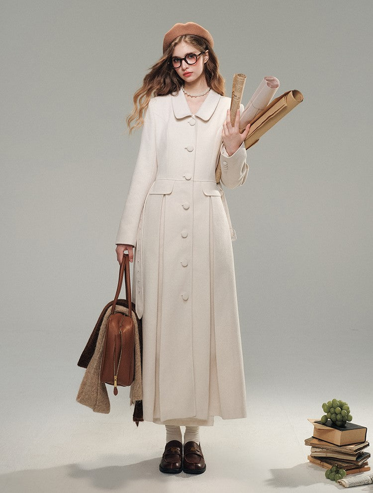 Cloud-like Soft High-end Woolen Long Coat GRO0070