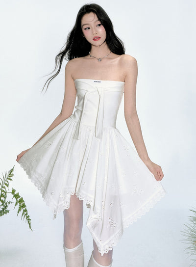 Tube Top Irregular Dress FRA0367